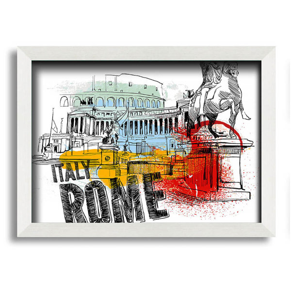 Ophelia & Co. Monuments Of The City Single Picture Frame Graphic Art